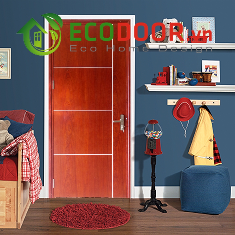 Cửa gỗ MDF veneer Ecodoor