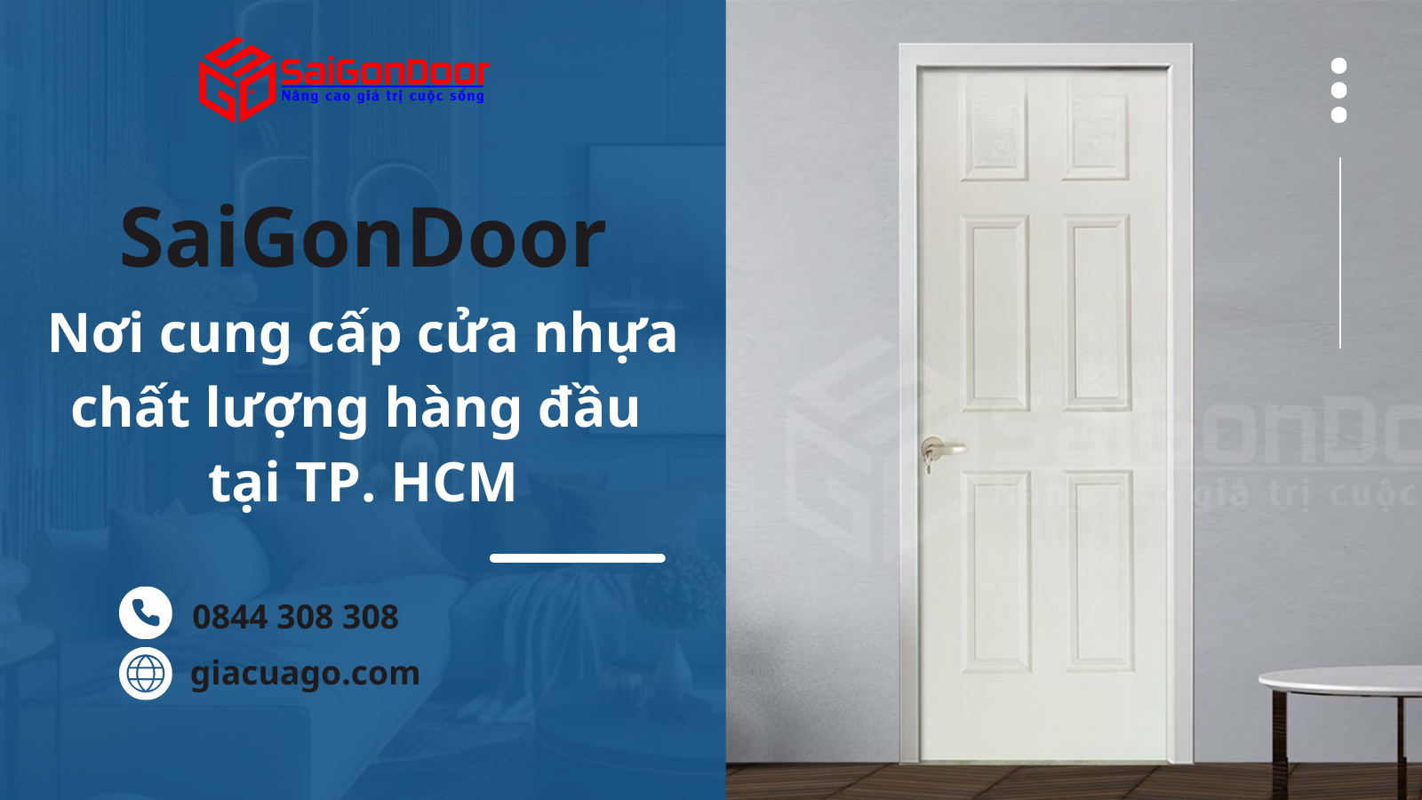 Sài Gòn Door – Nơi cung cấp cửa nhựa chất lượng hàng đầu tại TP. HCM